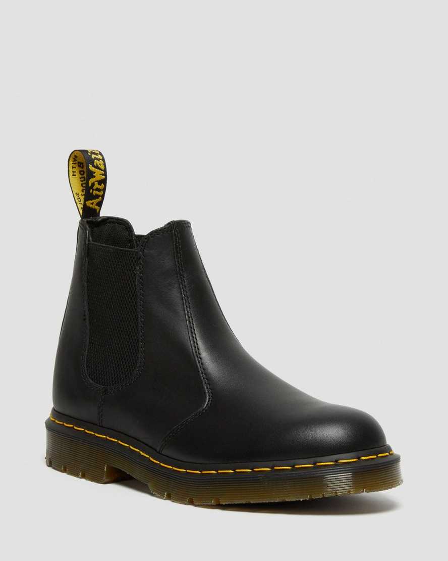 Dr. Martens 2976 Slip Resistant Lær Chelsea Støvler Dame Svart [6842LMAOX]